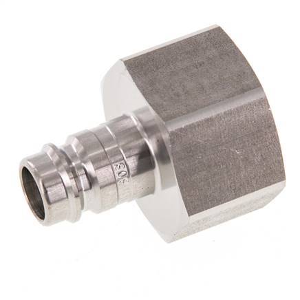 Stainless steel DN 10 Air Coupling Plug G 3/4 inch Female