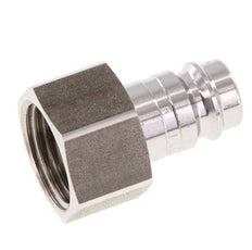 Stainless Steel 316L DN 10 Air Coupling Plug G 1/2 inch Female