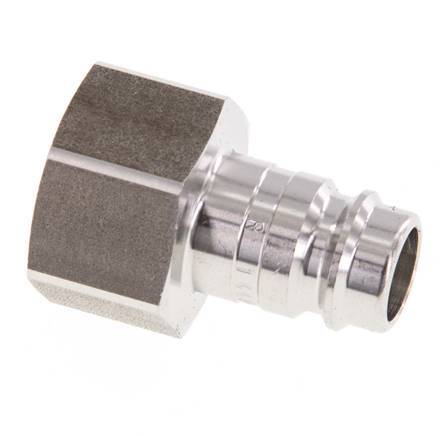 Stainless Steel 316L DN 10 Air Coupling Plug G 1/2 inch Female