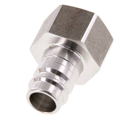 Stainless Steel 316L DN 10 Air Coupling Plug G 1/2 inch Female
