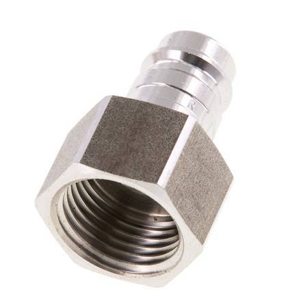 Stainless Steel 316L DN 10 Air Coupling Plug G 1/2 inch Female