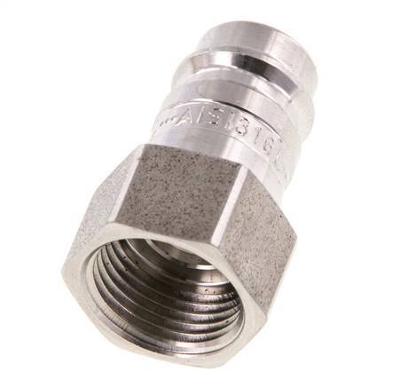 Stainless Steel 316L DN 10 Air Coupling Plug G 3/8 inch Female