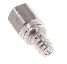 Stainless Steel 316L DN 10 Air Coupling Plug G 1/2 inch Female Double Shut-Off