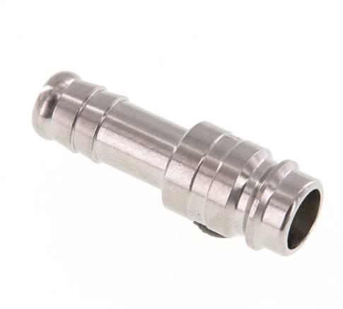 Stainless steel DN 10 Air Coupling Plug 10 mm Hose Pillar