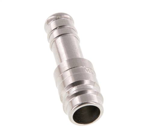 Stainless steel DN 10 Air Coupling Plug 10 mm Hose Pillar