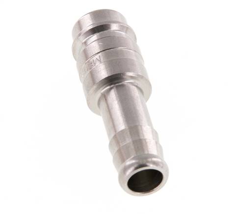 Stainless steel DN 10 Air Coupling Plug 10 mm Hose Pillar