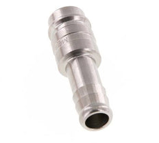 Stainless steel DN 10 Air Coupling Plug 10 mm Hose Pillar