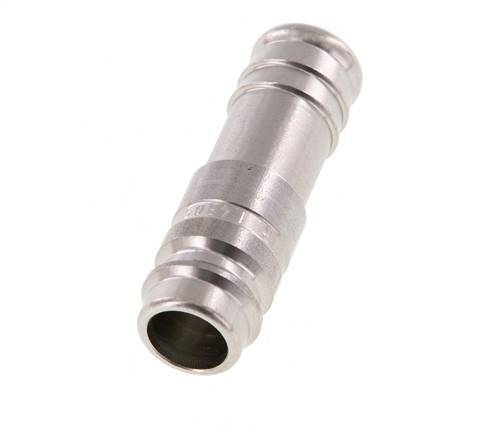 Stainless steel DN 10 Air Coupling Plug 13 mm Hose Pillar