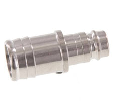 Stainless steel DN 10 Air Coupling Plug 19 mm Hose Pillar