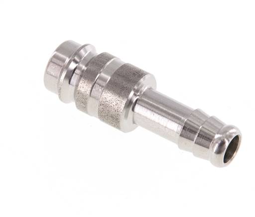 Stainless steel DN 10 Air Coupling Plug 9 mm Hose Pillar