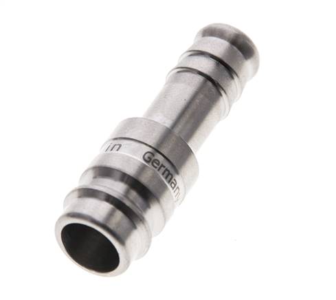 Stainless Steel 316L DN 10 Air Coupling Plug 10 mm Hose Pillar