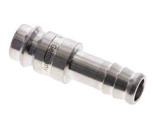 Stainless Steel 316L DN 10 Air Coupling Plug 10 mm Hose Pillar