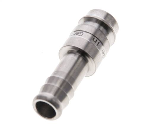 Stainless Steel 316L DN 10 Air Coupling Plug 10 mm Hose Pillar