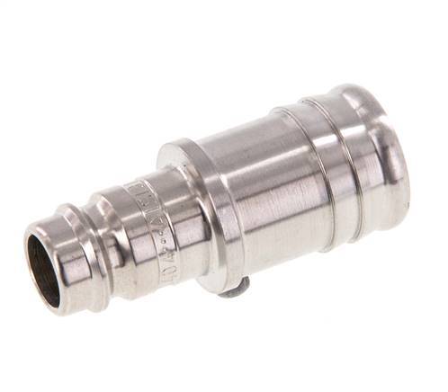 Stainless Steel 316L DN 10 Air Coupling Plug 19 mm Hose Pillar