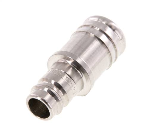 Stainless Steel 316L DN 10 Air Coupling Plug 19 mm Hose Pillar