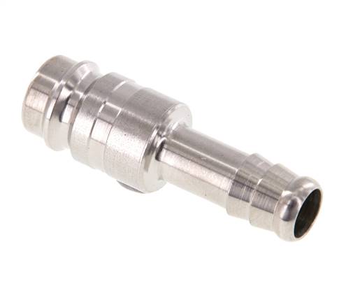 Stainless Steel 316L DN 10 Air Coupling Plug 9 mm Hose Pillar