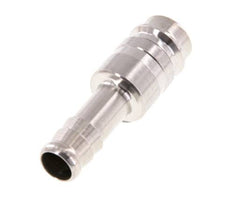Stainless Steel 316L DN 10 Air Coupling Plug 9 mm Hose Pillar