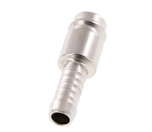 Hardened steel DN 10 Air Coupling Plug 10 mm Hose Pillar [2 Pieces]