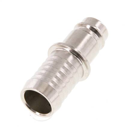 Hardened steel DN 10 Air Coupling Plug 16 mm Hose Pillar
