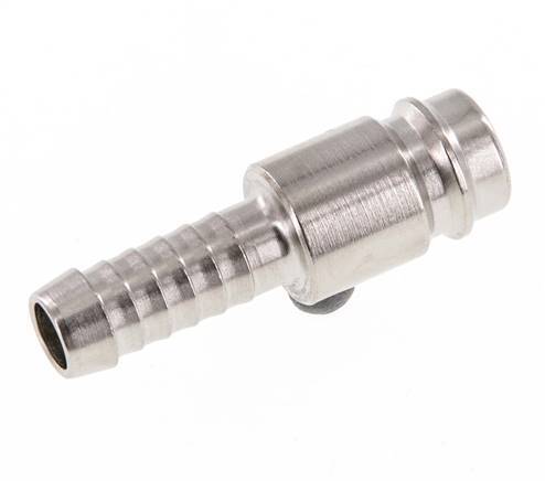 Hardened steel DN 10 Air Coupling Plug 9 mm Hose Pillar [2 Pieces]