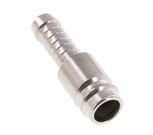 Hardened steel DN 10 Air Coupling Plug 9 mm Hose Pillar [2 Pieces]