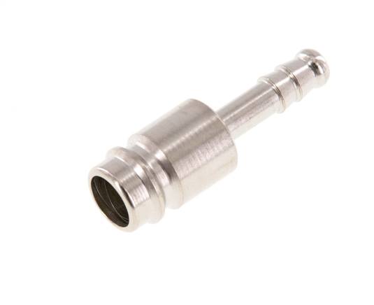 Hardened steel DN 10 Air Coupling Plug 6 mm Hose Pillar
