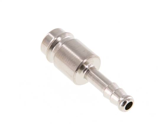 Hardened steel DN 10 Air Coupling Plug 6 mm Hose Pillar