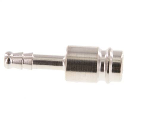 Hardened steel DN 10 Air Coupling Plug 6 mm Hose Pillar
