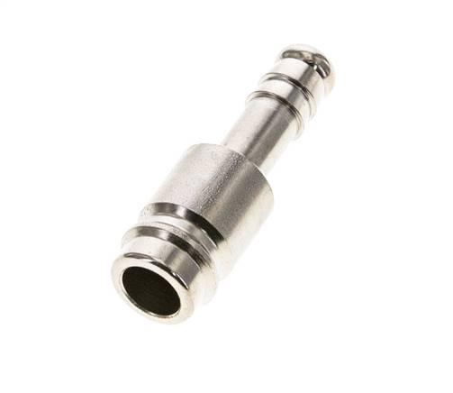 Hardened steel DN 10 Air Coupling Plug 8 mm Hose Pillar