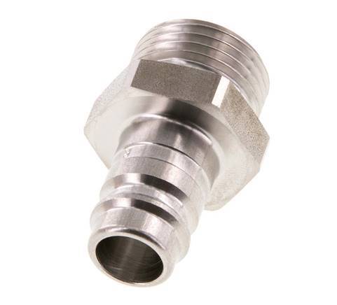 Stainless steel DN 10 Air Coupling Plug G 1/2 inch Male