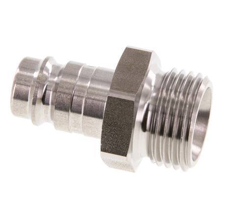 Stainless steel DN 10 Air Coupling Plug G 1/2 inch Male