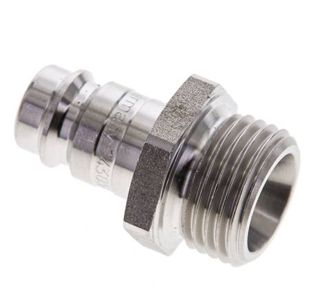 Stainless steel DN 10 Air Coupling Plug G 1/2 inch Male