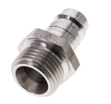 Stainless steel DN 10 Air Coupling Plug G 1/2 inch Male