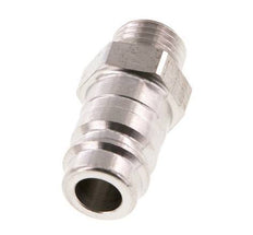 Stainless steel DN 10 Air Coupling Plug G 1/4 inch Male