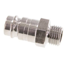 Stainless steel DN 10 Air Coupling Plug G 1/4 inch Male