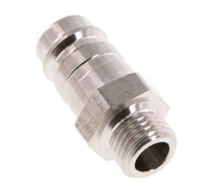 Stainless steel DN 10 Air Coupling Plug G 1/4 inch Male