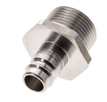 Stainless steel DN 10 Air Coupling Plug G 3/4 inch Male