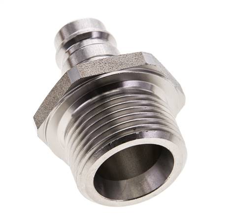 Stainless steel DN 10 Air Coupling Plug G 3/4 inch Male
