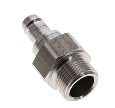 Stainless steel DN 10 Air Coupling Plug G 3/4 inch Male Double Shut-Off