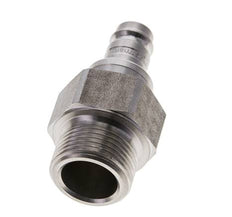 Stainless steel DN 10 Air Coupling Plug G 3/4 inch Male Double Shut-Off