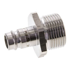 Stainless Steel 316L DN 10 Air Coupling Plug G 3/4 inch Male