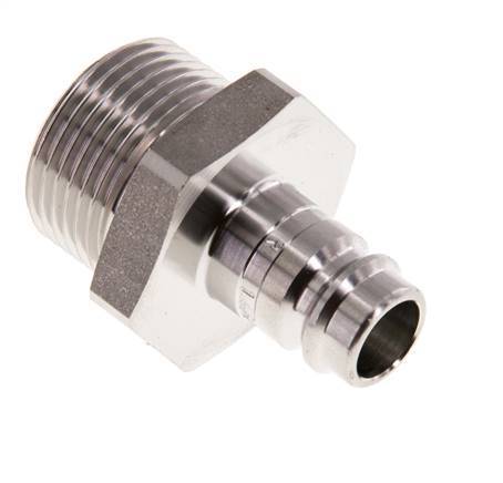 Stainless Steel 316L DN 10 Air Coupling Plug G 3/4 inch Male