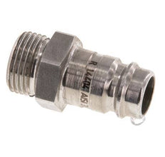 Stainless Steel 316L DN 10 Air Coupling Plug G 3/8 inch Male