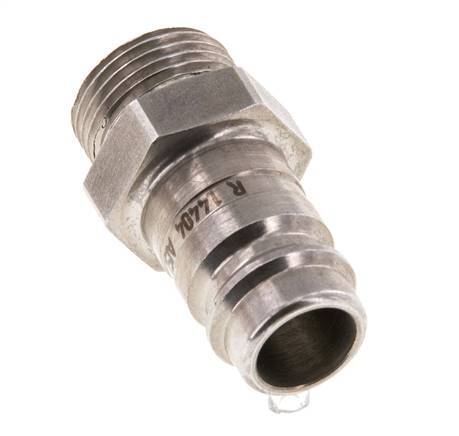 Stainless Steel 316L DN 10 Air Coupling Plug G 3/8 inch Male