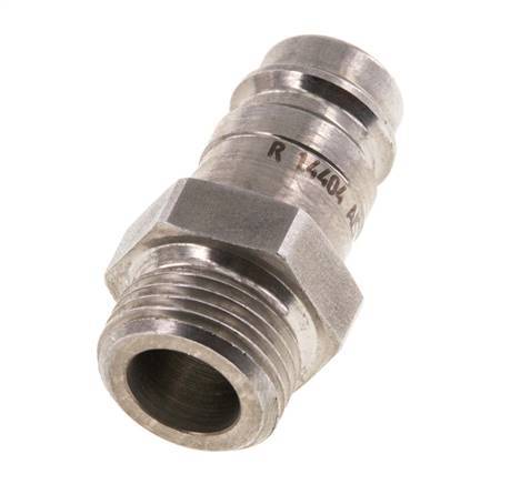 Stainless Steel 316L DN 10 Air Coupling Plug G 3/8 inch Male