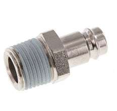 Hardened steel DN 10 Air Coupling Plug R 1/2 inch Male