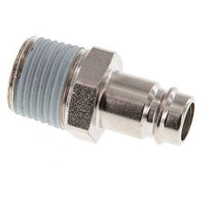 Hardened steel DN 10 Air Coupling Plug R 1/2 inch Male