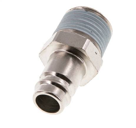 Hardened steel DN 10 Air Coupling Plug R 1/2 inch Male