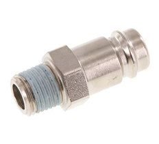 Hardened steel DN 10 Air Coupling Plug R 1/4 inch Male