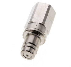 Nickel-plated Brass DN 15 Air Coupling Plug G 1/2 inch Female Double Shut-Off